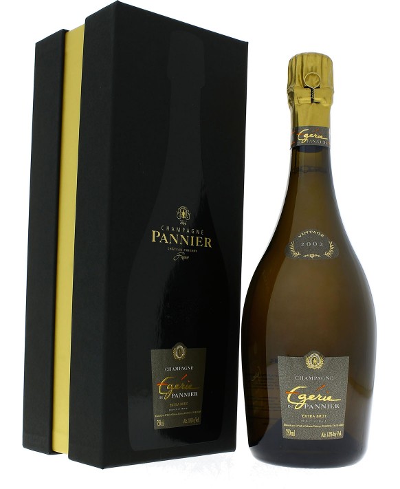 Champagne Pannier Egerie 2002 coffret luxe 75cl