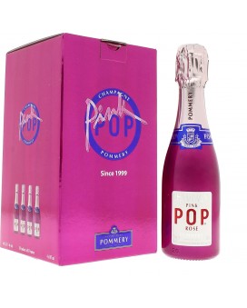 Champagne Pommery Pack quatre quarts Pop Rosé