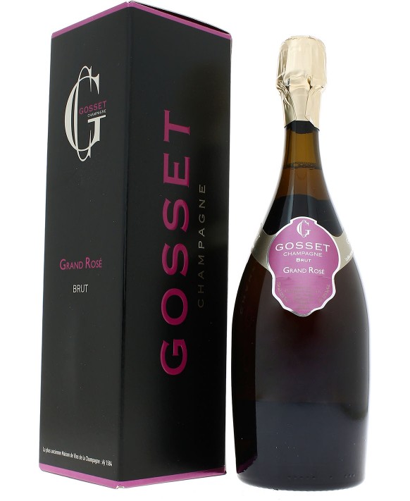 Champagne Gosset Grand Rosé Brut  étui