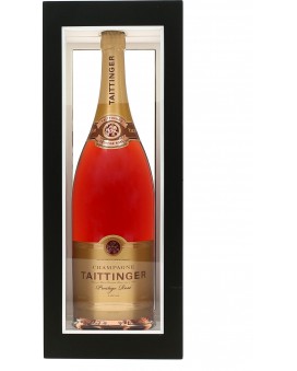 Champagne Taittinger Brut Prestige Rosé coffret Prestige Jéroboam
