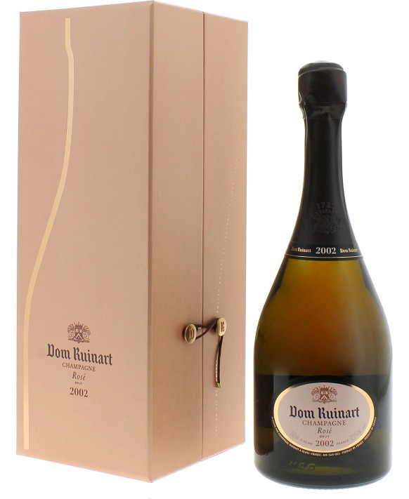 Champagne Ruinart Dom Ruinart Rosé 2002 coffret 75cl