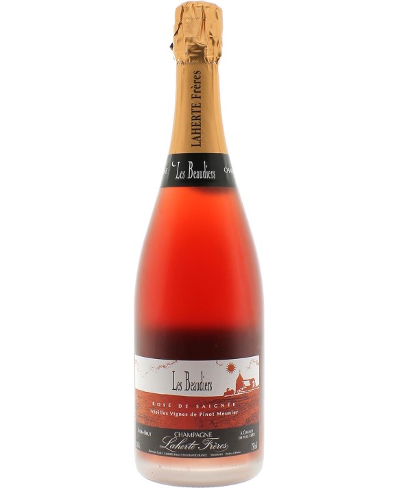 Champagne Laherte Extra-Brut Rosé de Saignée les Beaudiers 75cl