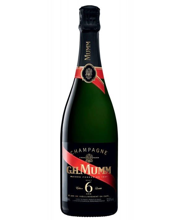 Champagne Mumm Edition Limitée 6 ans 75cl