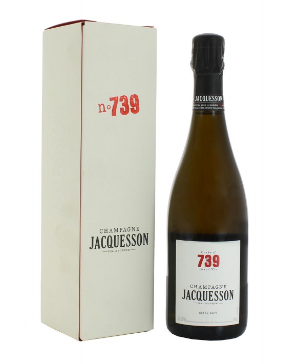 Champagne Jacquesson Cuvée 739 coffret 75cl