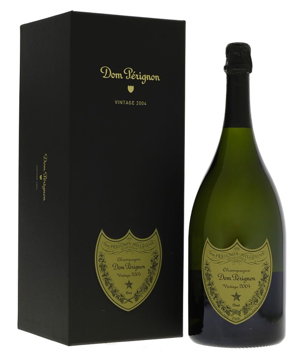 Champagne Dom Perignon Vintage 2004 coffret luxe Magnum 150cl