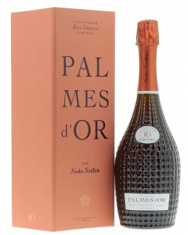 Champagne Nicolas Feuillatte Palmes d'Or 2008 Rosé Intense coffret luxe
