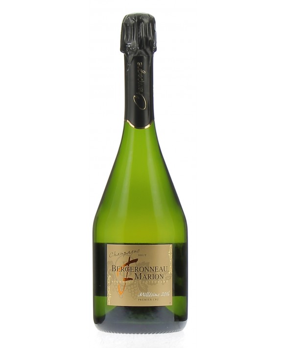 Champagne Bergeronneau Marion Brut 1er Cru 2016