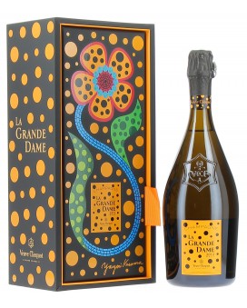 Champagne Veuve Clicquot La Grande Dame Blanc 2012 par Yayoi Kusama